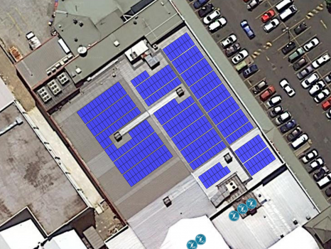 Wattle Grove Shopping Village Solar Microgrid by The Green Guys Group